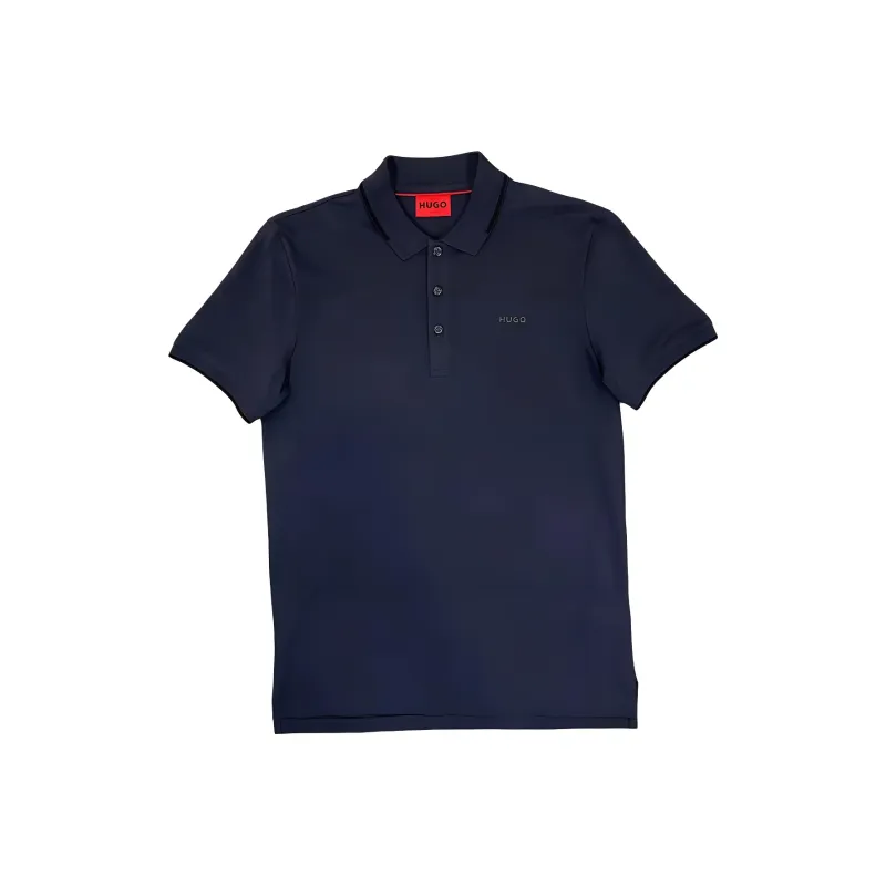 HUGO BOSS Short Sleeve Polo Shirts Men's Black-0