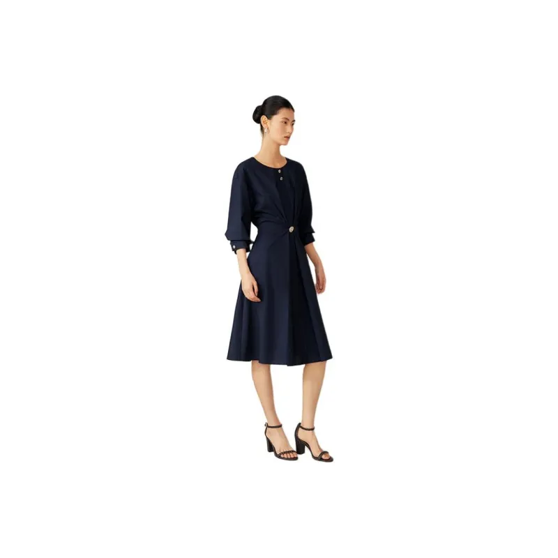 Yiner Long Sleeved Dress Women's-0