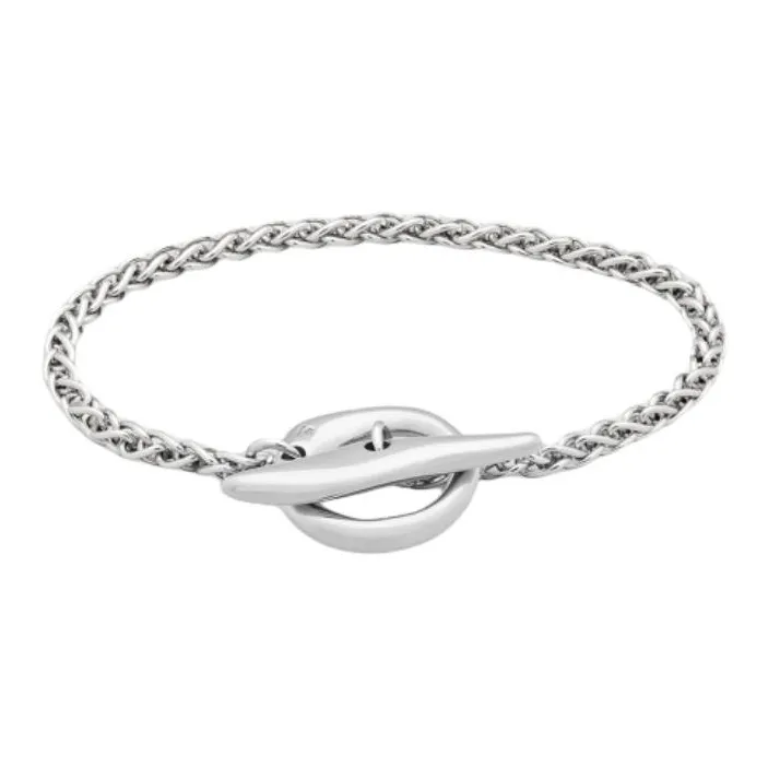 TOM WOOD 925 Sterling Silver Bracelets Unisex Silver-1