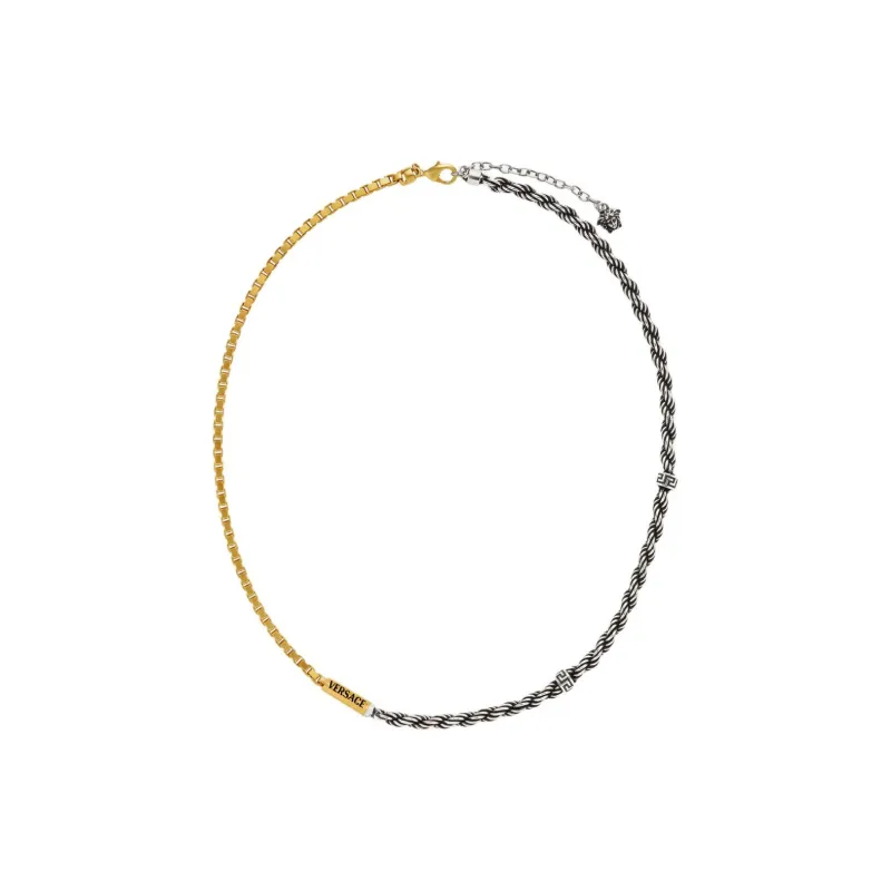 VERSACE Logo engraved Necklace-0