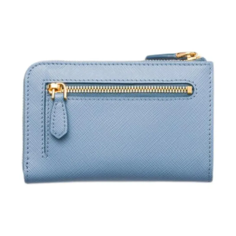 PRADA Saffiano Cow Leather Key Pouch Women's Star Realm-2
