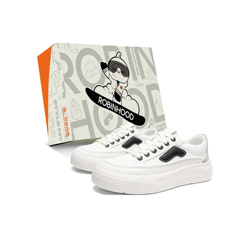 ROBINHOOD Slip Resistant, Abrasion Resistant, Lightweight, Breathable Low Top Skateboard Shoes Men's Box Included-10