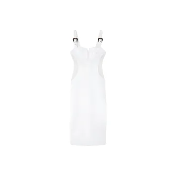 VERSACE JEANS COUTURE Sleeveless Dress Women's White