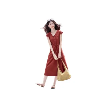 Still Quiet Short Sleeved Dress Women's