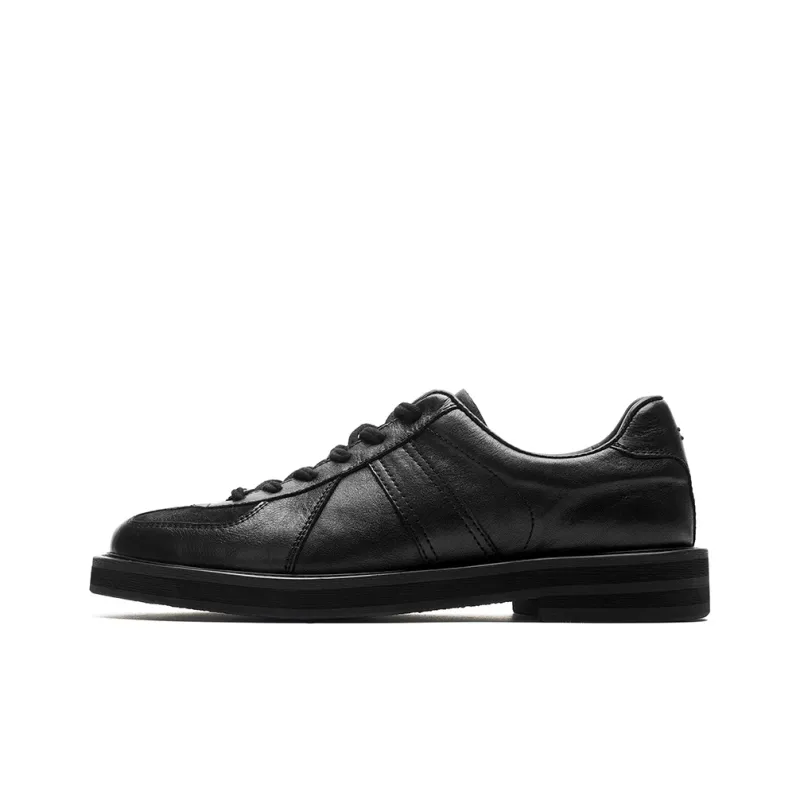 PIPG Men's Casual Shoes Men Low Top Black-0