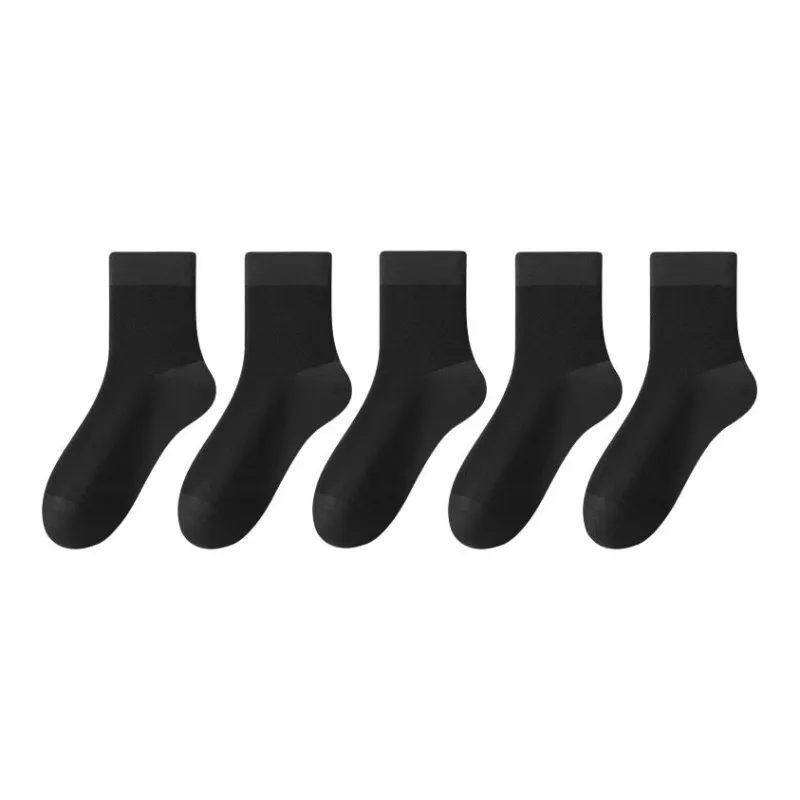 7 SEVFUN Summer Thin Crew Socks Men's-5
