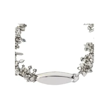 DRIES VAN NOTEN Copper Necklaces Women's Silver