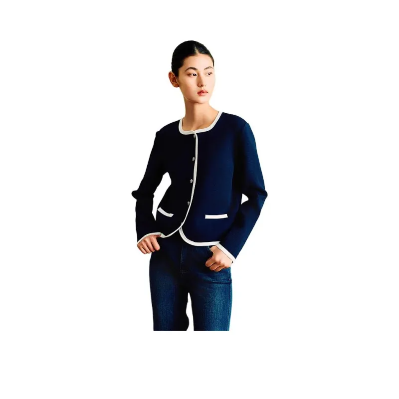 Yiner Knitwear Women's Marine Blue-0