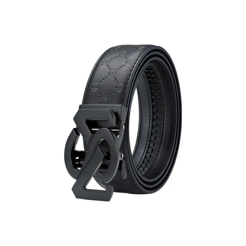 MILLIE'S Cow Split Leather Belts Men's Width  3.5cm-0