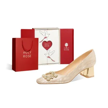 Holy Rose High Heels Women's Champagne Gold Box