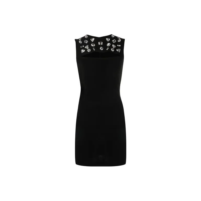 DSQUARED 2 Embellished Cut-Out Dress-0