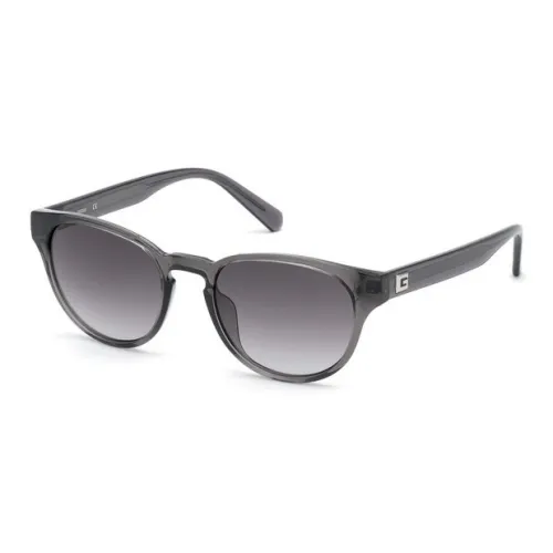 GUESS Plastic Round Sunglasses Women's Gray