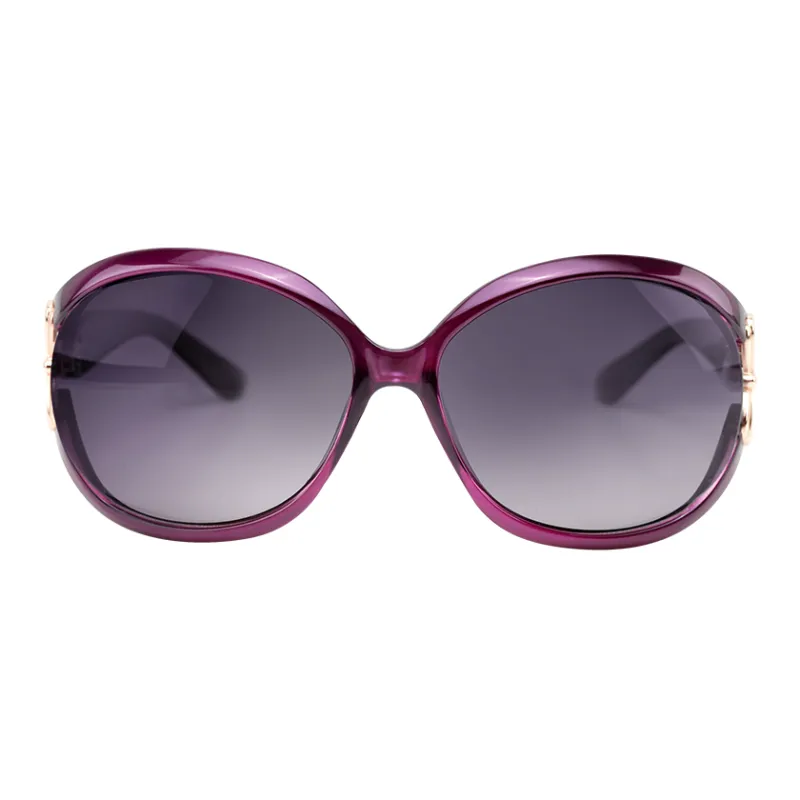 VEGOOS PC Round Sunglasses Women's-2