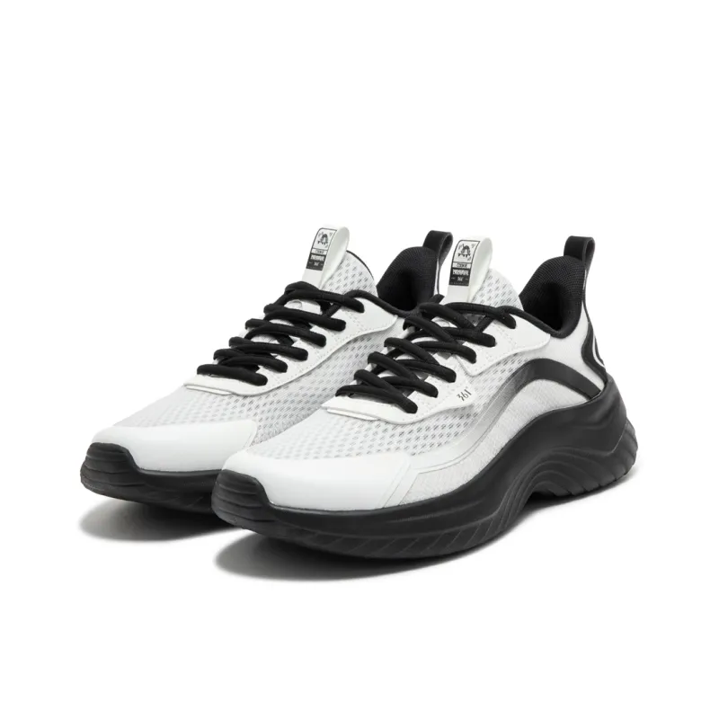 361° Cushioning, Breathable, Lightweight Low Top Casual Running Shoes Women's Soccer Obsidian Black-3