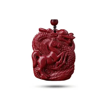 Dora Skewers Cinnabar Pendants Unisex