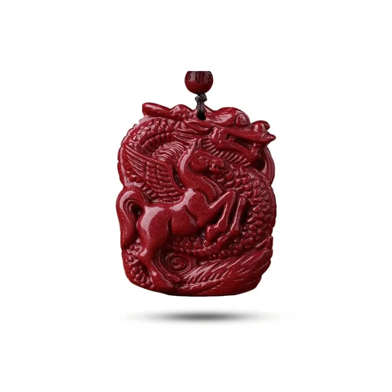Dora Skewers Cinnabar Pendants Unisex-0
