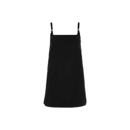 MIU MIU Slip Dress Women's Black