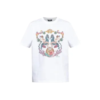 VERSACE SS25 T Shirt Men's White