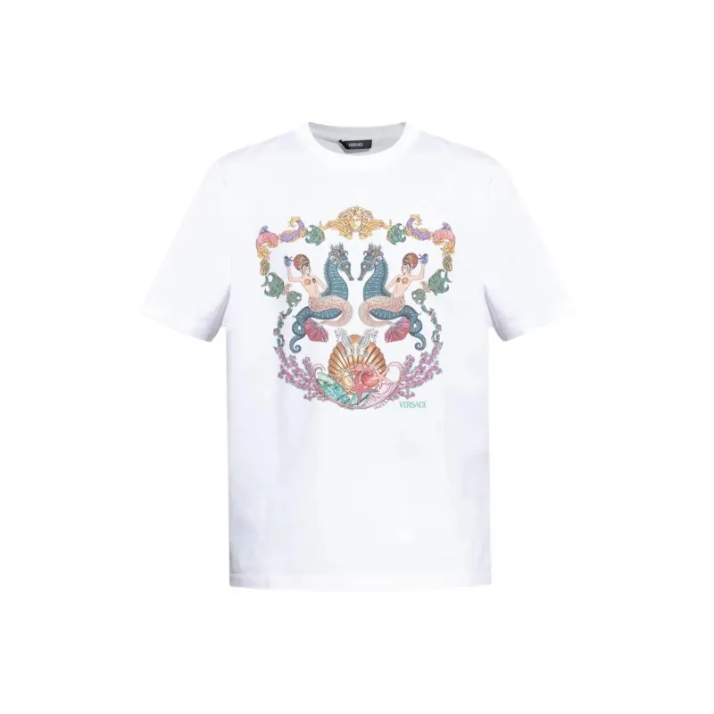 VERSACE Medusa Head print T shirt-0