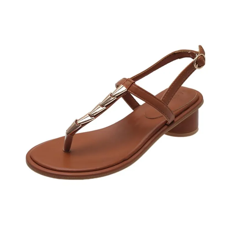 Alxnan One Strap Sandals Women's Box-18