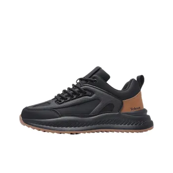 TELENT Cushioning And Breathable Low Top Casual Shoes Men's Black