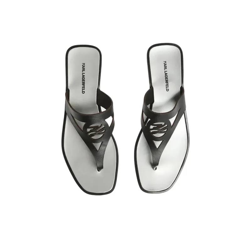 KARL LAGERFELD Flip Flops Women's Black-3