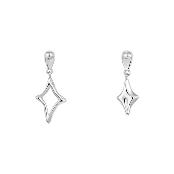 UABA 999 Fine Silver Earrings Women's