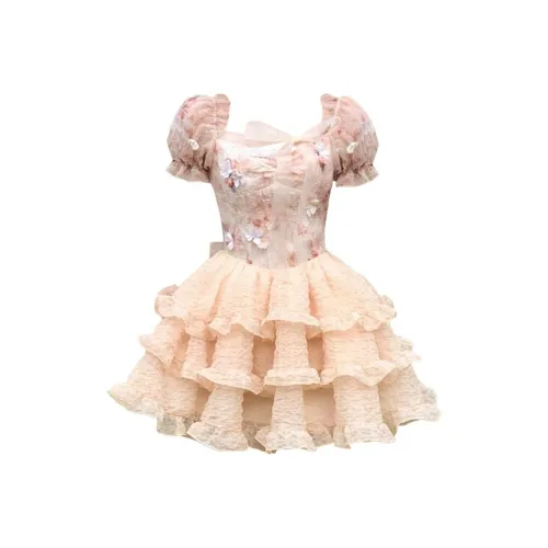 Cosyism Short-Sleeved Dresses Women's