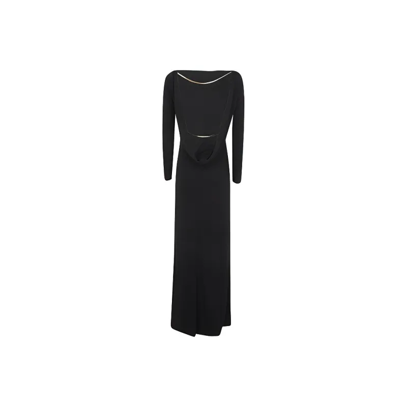 DSQUARED 2 Chain Linked Open Back Sheath Dress-1