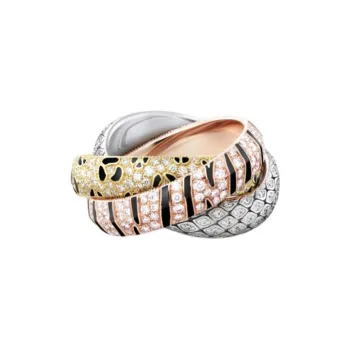 CARTIER 18K White Gold Rings Women's Gold