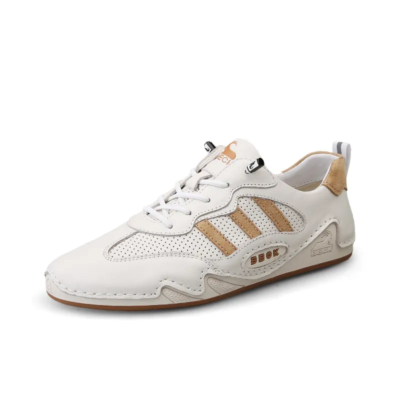 BECK Navigator Collection Shock Absorbers With Slip Resistant Features Low Top Casual Shoes Men's-2