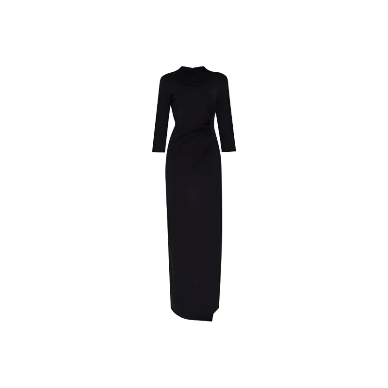 DVF Diane Von Furstenberg Draped detailing Maxi Dress-0