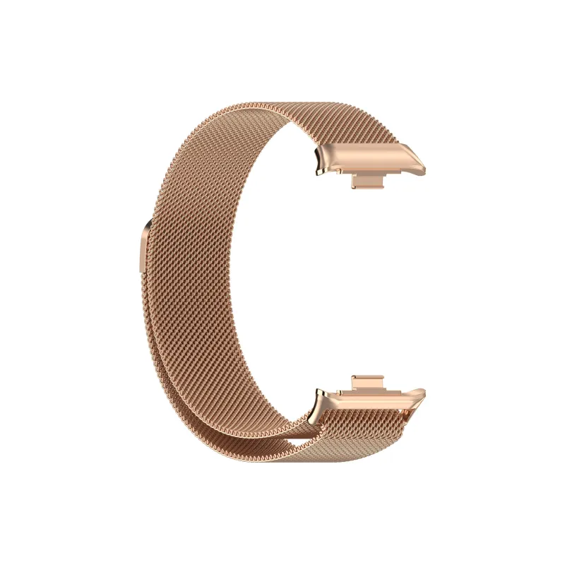 APEPALOG Xiaomi Red Beige Compatibility Watch Band 225mm Metal-5