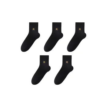 Montagut Mid Calf Socks Men's 5 Pack