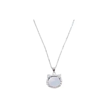 JUNWEN Chalcedony Necklaces Women's