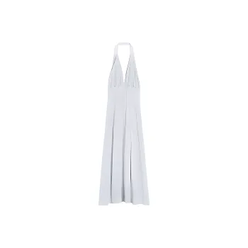 TOTEME Halterneck Flared Midi Dress