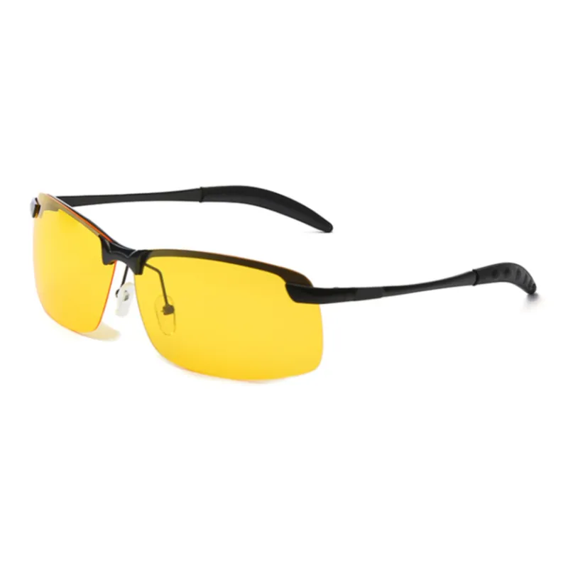 Thunder Pailong Alloy Rectangular Sunglasses Men's-10
