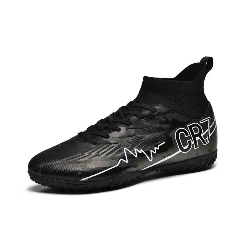 Sportful Soccer Shoes Men Low Top Pink Broken Studs/Black Broken Studs/Green Turf-4