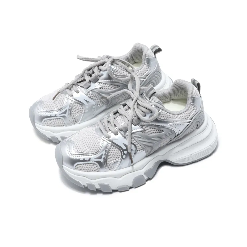 Yang Nianhua Anti Slip Wear Resistant Low Top Chunky Sneakers Women's-1
