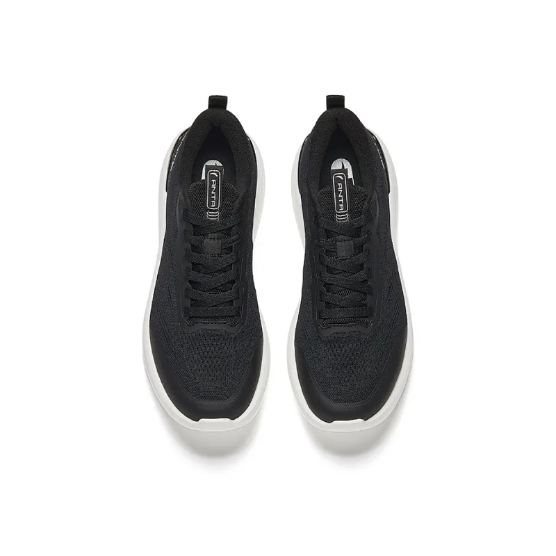 Anta Variety Training Collection Anti Slip Wear Resistant Low Top Training Shoes Men's Black-2