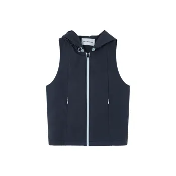 RUNTOTHEFUTURE Vests Women's Blue Gray