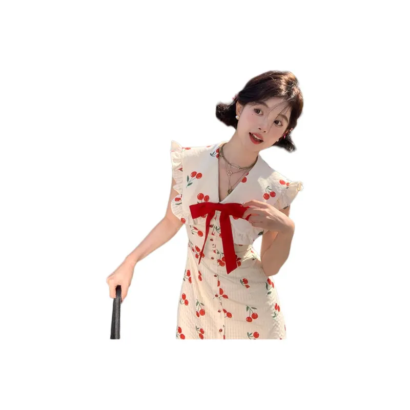 Dior Beauty Short Sleeved Dress Women's-3