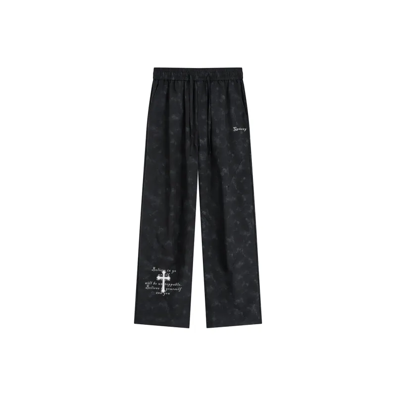 Qnxeey Casual Pants Unisex-0