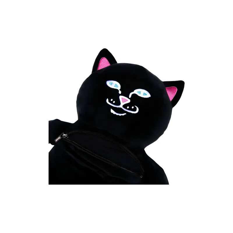 RIPNDIP Plush Backpack Women's Black-2