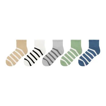 LIANGPU Ankle Socks Men's 5 Pack