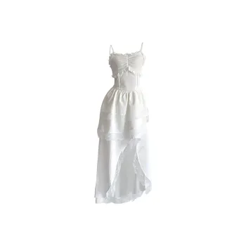 Qiuerle Slip Dresses Women's