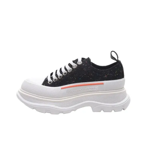Alexander McQueen Tread Slick Low Top Casual Shoes Women's Black
