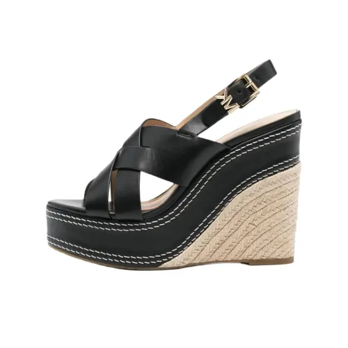 MICHAEL KORS Nora One Strap Sandals 13cm Women's Black