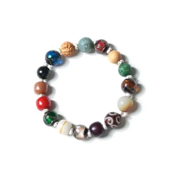 FANGYUANXIAOFU Colored Glaze Bracelets Unisex