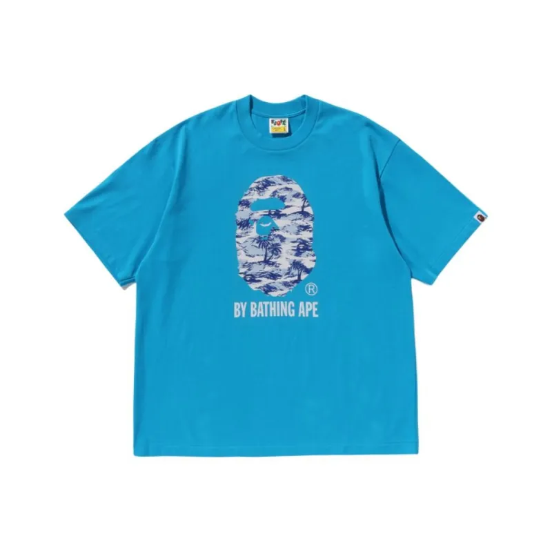 Bape Palm Tree Camo By Bathing Ape Relaxed Fit Tee-1